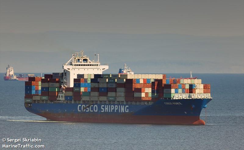 cosco venice (Container Ship) - IMO 9484405, MMSI 477004700, Call Sign VRME4 under the flag of Hong Kong