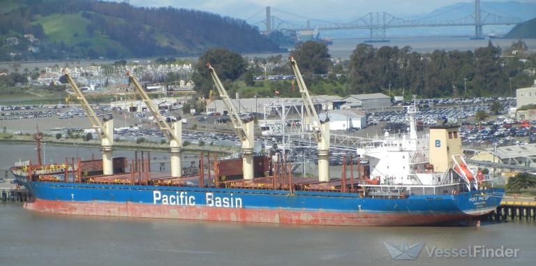 port phillip (Bulk Carrier) - IMO 9377975, MMSI 477071800, Call Sign VRDY4 under the flag of Hong Kong