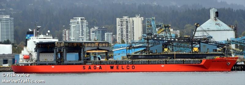 saga beija-flor (General Cargo Ship) - IMO 9160798, MMSI 477554000, Call Sign VRVN8 under the flag of Hong Kong