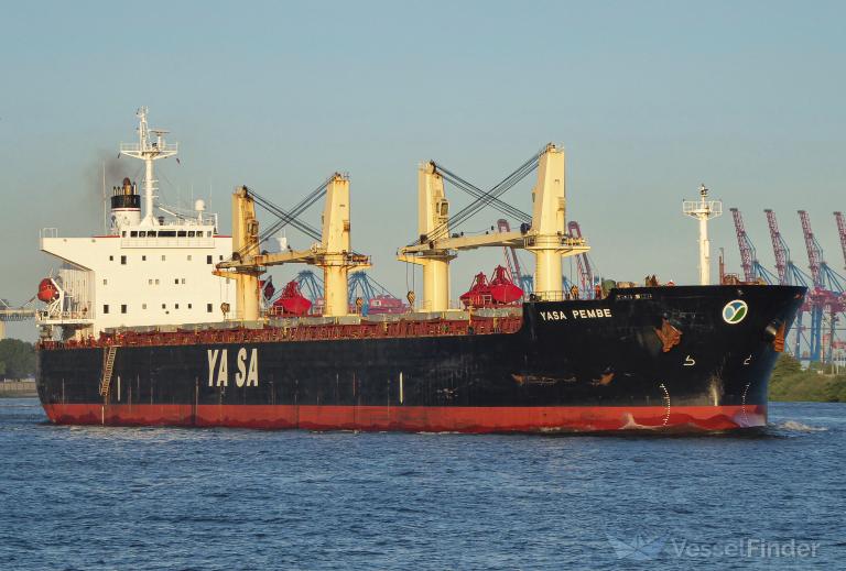 yasa pembe (Bulk Carrier) - IMO 9300520, MMSI 538002751, Call Sign V7LI3 under the flag of Marshall Islands