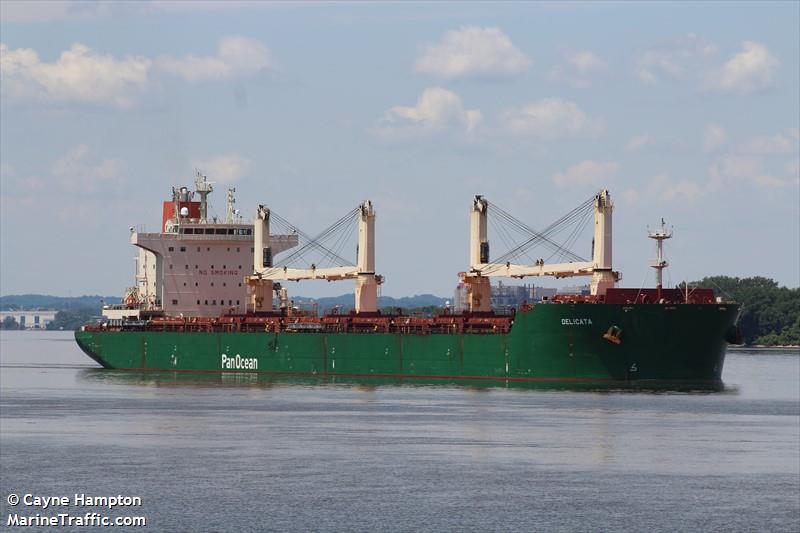 delicata (General Cargo Ship) - IMO 9613317, MMSI 538005048, Call Sign V7AQ5 under the flag of Marshall Islands
