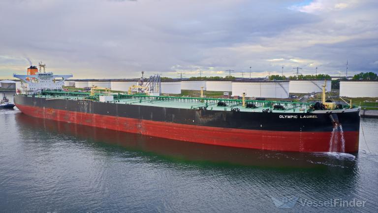 olympic laurel (Crude Oil Tanker) - IMO 9831804, MMSI 538008168, Call Sign V7A2037 under the flag of Marshall Islands