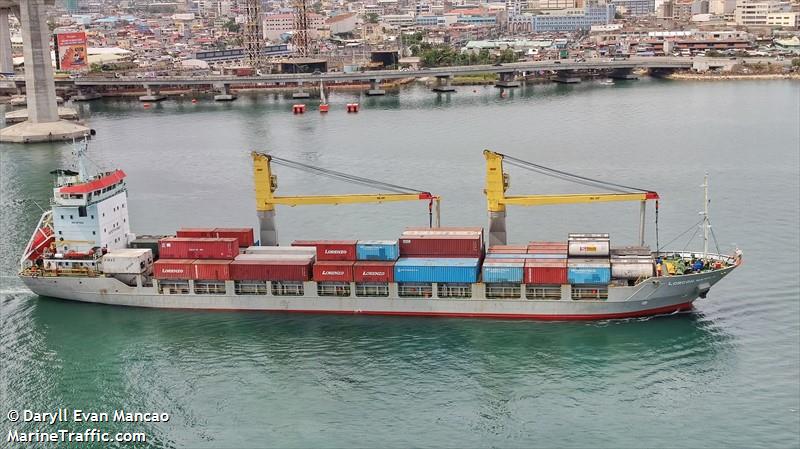 mv lorcon manila (General Cargo Ship) - IMO 9071648, MMSI 548260100, Call Sign DUTQ-7 under the flag of Philippines