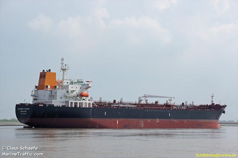 bw cougar (Chemical/Oil Products Tanker) - IMO 9675494, MMSI 563624000, Call Sign 9V2341 under the flag of Singapore