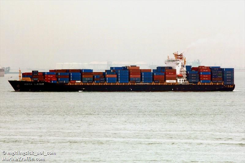 interasia catalyst (Container Ship) - IMO 9439711, MMSI 563675000, Call Sign 9V7844 under the flag of Singapore
