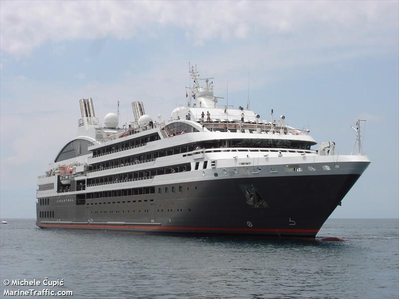 l austral (Passenger (Cruise) Ship) - IMO 9502518, MMSI 578000700, Call Sign FLTU under the flag of Wallis and Futuna