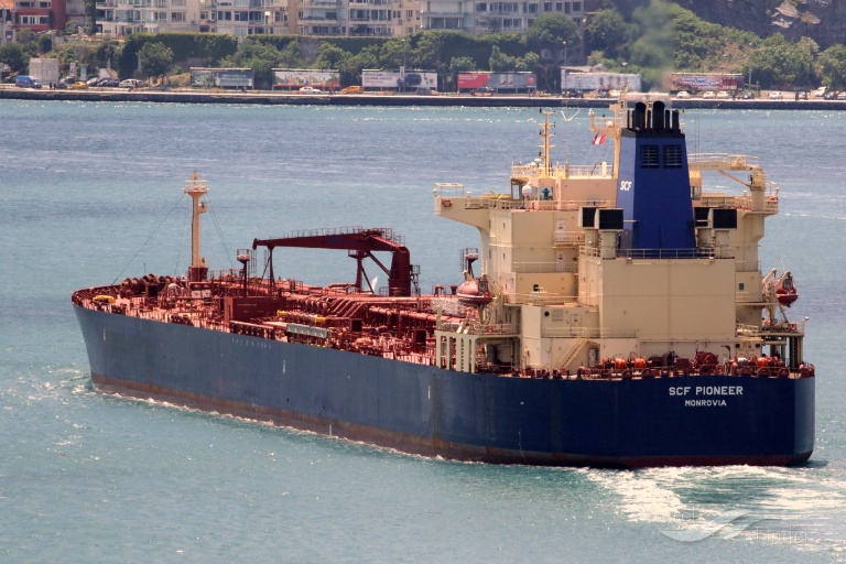 scf pioneer (Crude Oil Tanker) - IMO 9577070, MMSI 636015049, Call Sign A8YG6 under the flag of Liberia