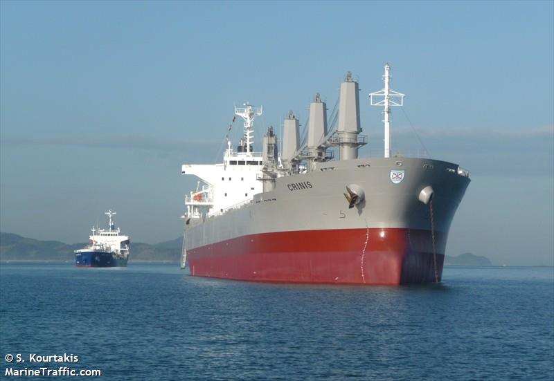 crinis (Bulk Carrier) - IMO 9598165, MMSI 636015289, Call Sign A8ZS6 under the flag of Liberia