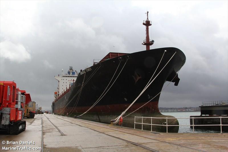 qingdao tower (Container Ship) - IMO 9233832, MMSI 636015930, Call Sign D5DN9 under the flag of Liberia