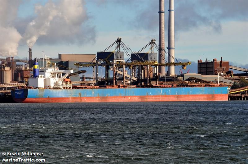 mineral energy (Bulk Carrier) - IMO 9314090, MMSI 636017398, Call Sign D5KS4 under the flag of Liberia