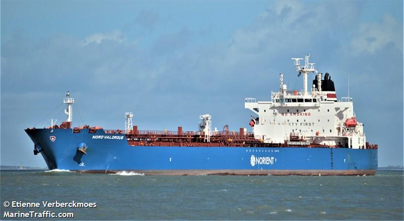 nord valorous (Chemical/Oil Products Tanker) - IMO 9827059, MMSI 636018760, Call Sign D5RG5 under the flag of Liberia