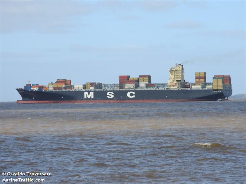 msc arica (Container Ship) - IMO 9619452, MMSI 636019582, Call Sign D5VE2 under the flag of Liberia