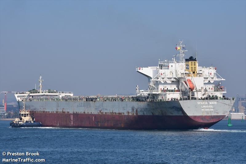 sfakia wave (Bulk Carrier) - IMO 9453391, MMSI 209919000, Call Sign 5BKQ3 under the flag of Cyprus