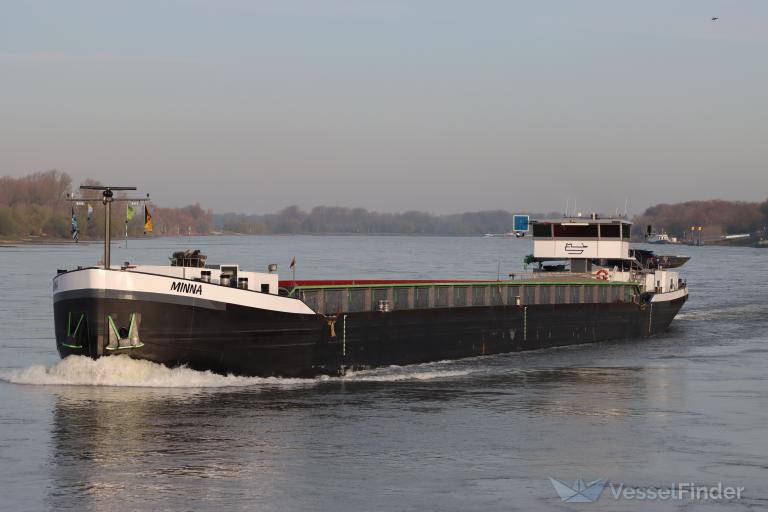 minna (Cargo ship) - IMO , MMSI 211664810, Call Sign DB3803 under the flag of Germany