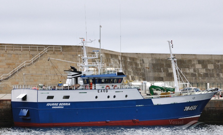 idurre berria (Fishing vessel) - IMO , MMSI 224141980, Call Sign EAOQ under the flag of Spain
