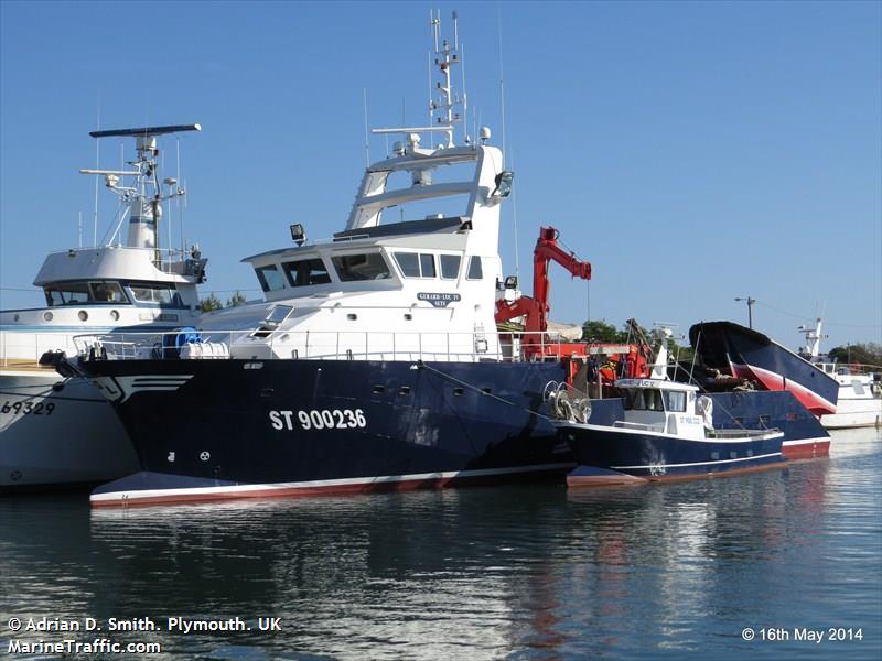 fv gerard luc 4 (Fishing Vessel) - IMO 9251482, MMSI 227146100, Call Sign FPML under the flag of France