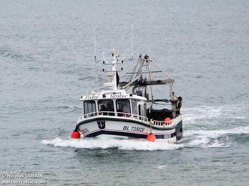 fv pater noster (Fishing vessel) - IMO , MMSI 227561740, Call Sign FI6126 under the flag of France