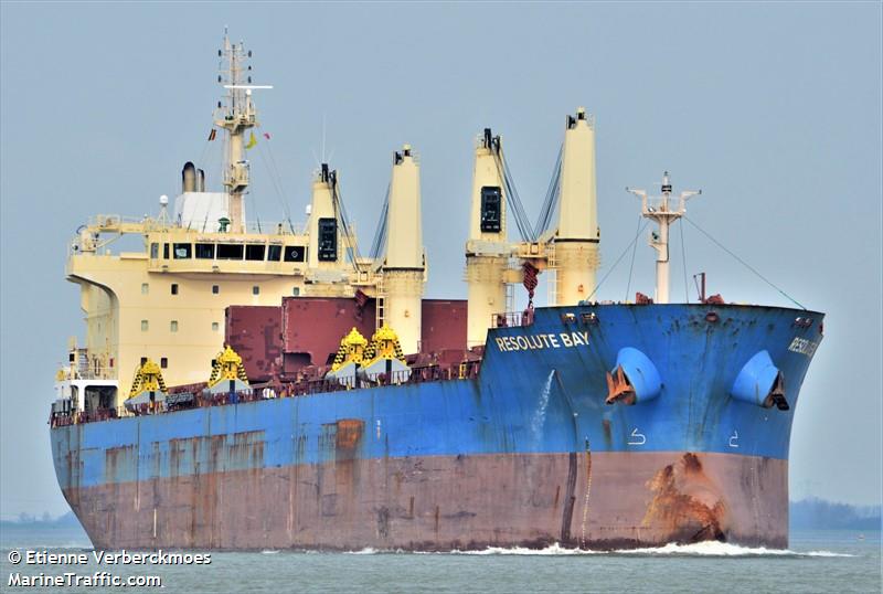 resolute bay (Bulk Carrier) - IMO 9626314, MMSI 232005179, Call Sign MAII7 under the flag of United Kingdom (UK)