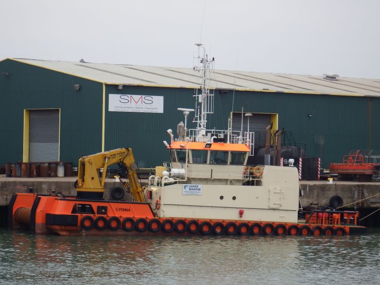 c-fenna (Utility Vessel) - IMO 9675963, MMSI 232008023, Call Sign MBAH3 under the flag of United Kingdom (UK)