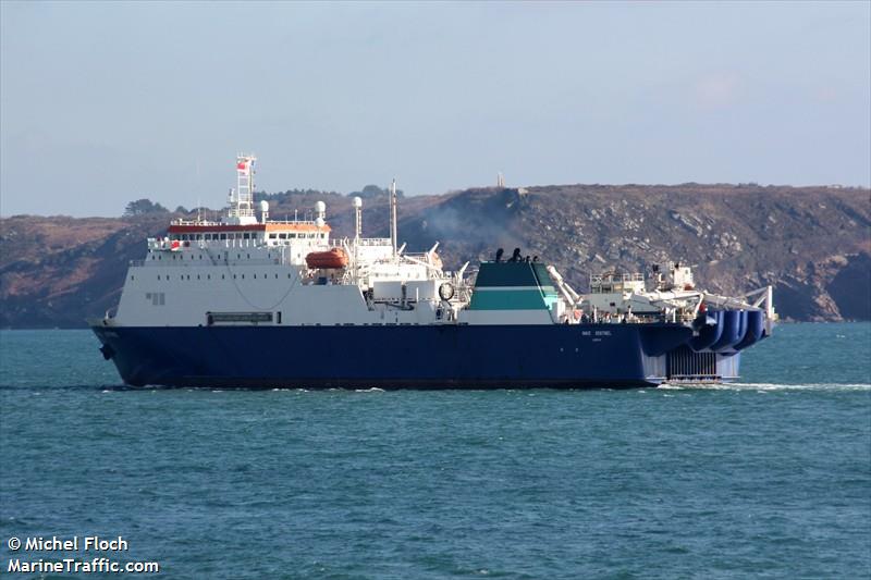 wave sentinel (Cable Layer) - IMO 9100748, MMSI 232616000, Call Sign MZBC8 under the flag of United Kingdom (UK)