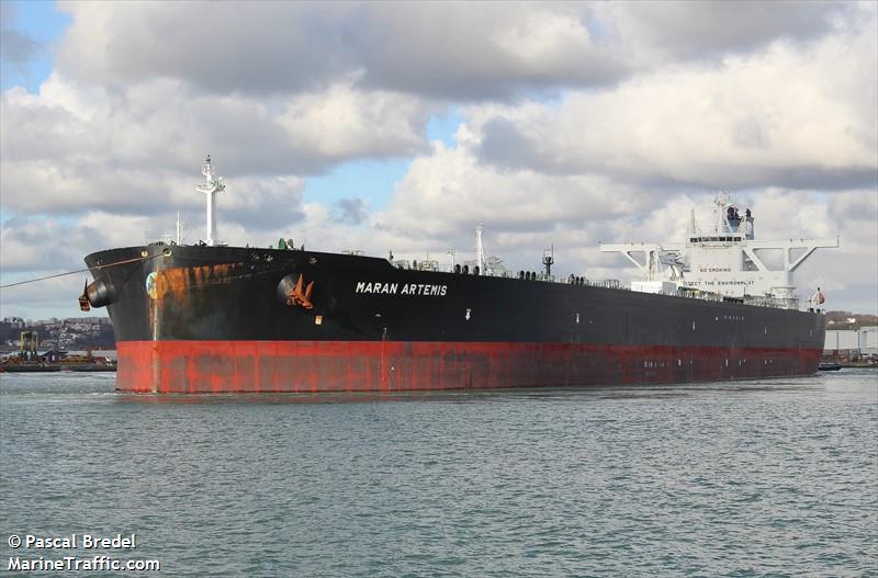 maran artemis (Crude Oil Tanker) - IMO 9753002, MMSI 241441000, Call Sign SVCK7 under the flag of Greece