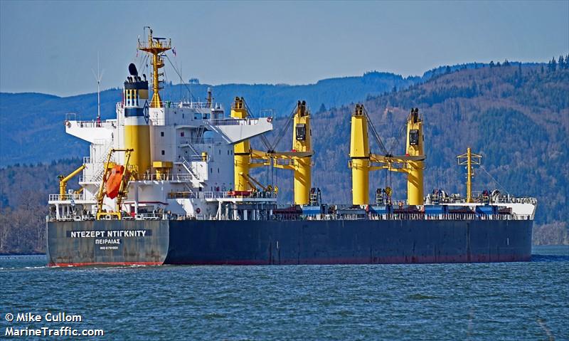 desert dignity (Bulk Carrier) - IMO 9791901, MMSI 241640000, Call Sign SVDC8 under the flag of Greece