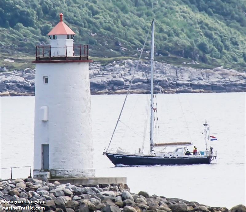 belle van zuylen (Sailing vessel) - IMO , MMSI 244020359, Call Sign PE3762 under the flag of Netherlands