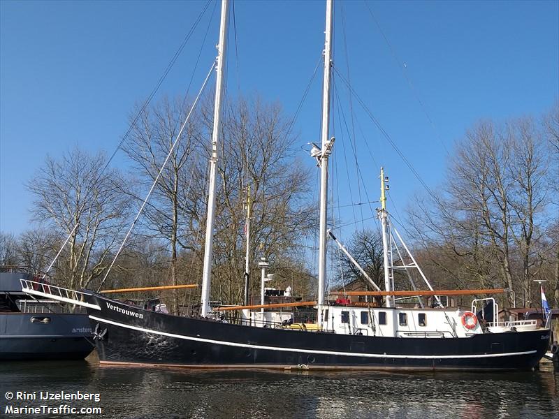 vertrouwen (Pleasure craft) - IMO , MMSI 244180861, Call Sign PF2831 under the flag of Netherlands