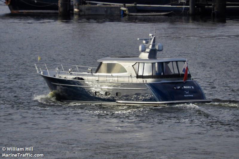 proud mary (Pleasure craft) - IMO , MMSI 244790575, Call Sign PG4937 under the flag of Netherlands