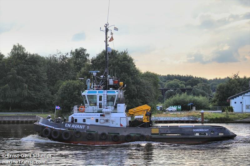 en avant 1 (Tug) - IMO 9342102, MMSI 246375000, Call Sign PHDP under the flag of Netherlands