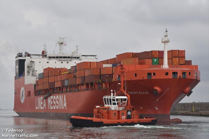 jolly cristallo (Ro-Ro Cargo Ship) - IMO 9578971, MMSI 247315400, Call Sign ICQM under the flag of Italy