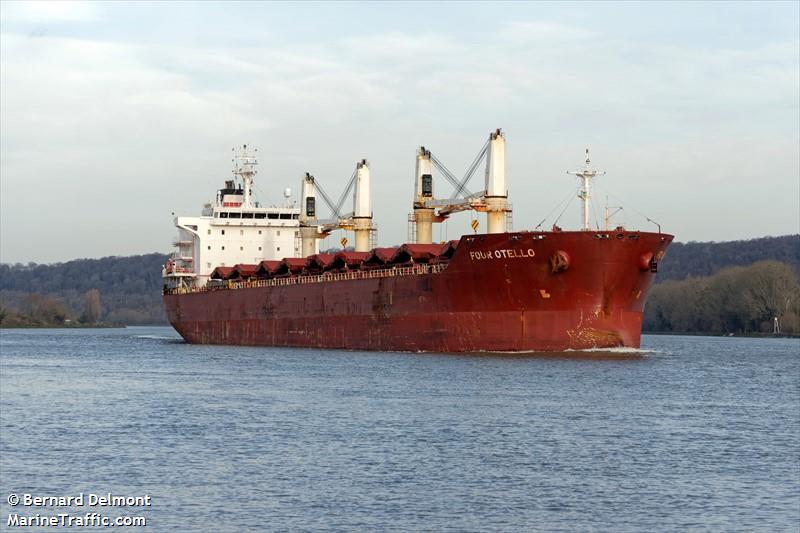 four otello (Bulk Carrier) - IMO 9450662, MMSI 248510000, Call Sign 9HA4680 under the flag of Malta