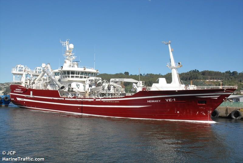 heimaey (Fishing Vessel) - IMO 9532707, MMSI 251227000, Call Sign TF-OT under the flag of Iceland