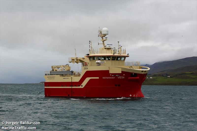 vestmannaey (Fishing Vessel) - IMO 9844681, MMSI 251349000, Call Sign TFLC under the flag of Iceland