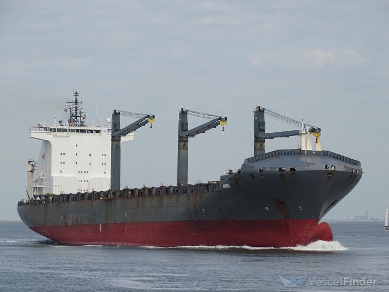 minna (Container Ship) - IMO 9246712, MMSI 255805803, Call Sign CQAA under the flag of Madeira
