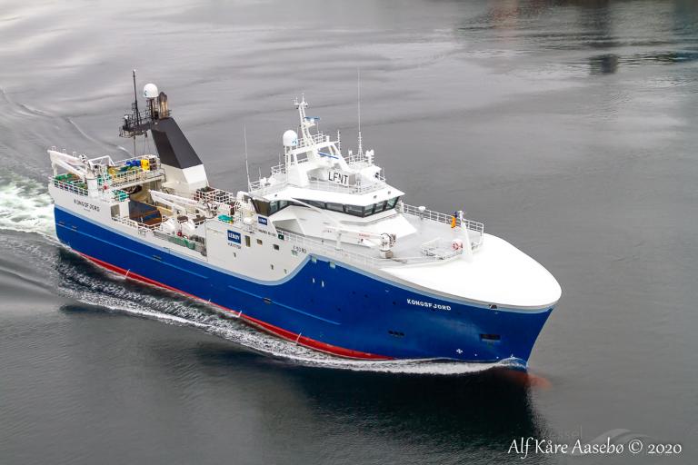 kongsfjord (Fishing Vessel) - IMO 9856000, MMSI 257089790, Call Sign LFNT under the flag of Norway