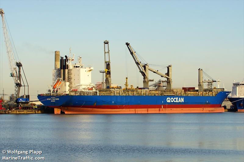 star lysefjord (General Cargo Ship) - IMO 9616840, MMSI 258005000, Call Sign LAQQ7 under the flag of Norway