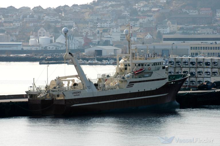 langenes (Fishing Vessel) - IMO 8520795, MMSI 258186000, Call Sign JXJU under the flag of Norway