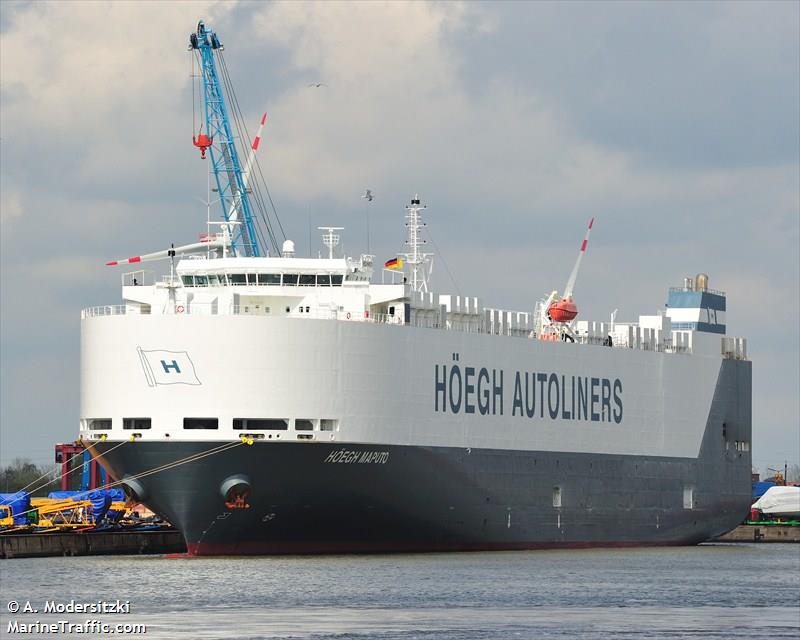hoegh maputo (Vehicles Carrier) - IMO 9431850, MMSI 259917000, Call Sign LAJS7 under the flag of Norway