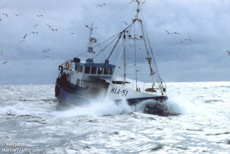 wla 51 (Fishing vessel) - IMO , MMSI 261006570, Call Sign SPG2034 under the flag of Poland