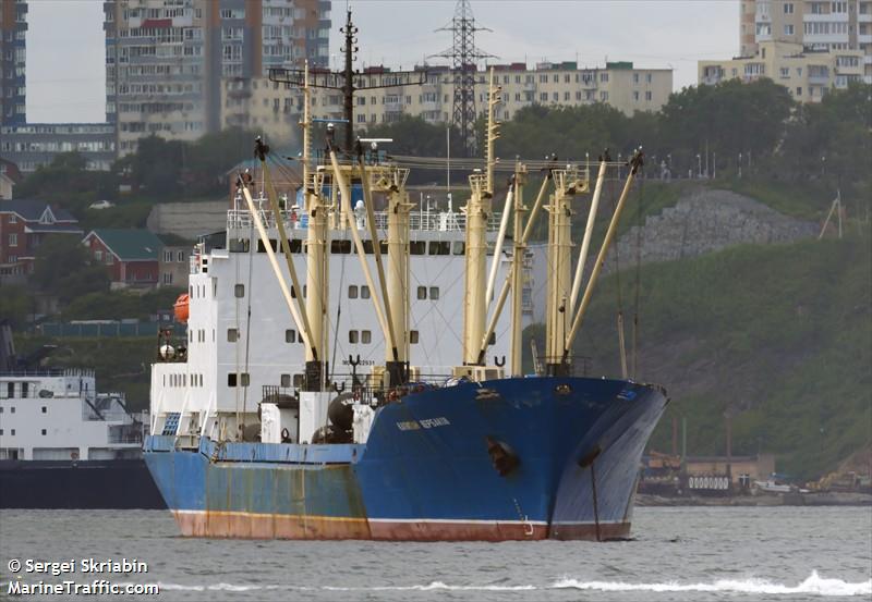 kapitan shcherbakov (Refrigerated Cargo Ship) - IMO 8422931, MMSI 273425770, Call Sign UBFQ under the flag of Russia