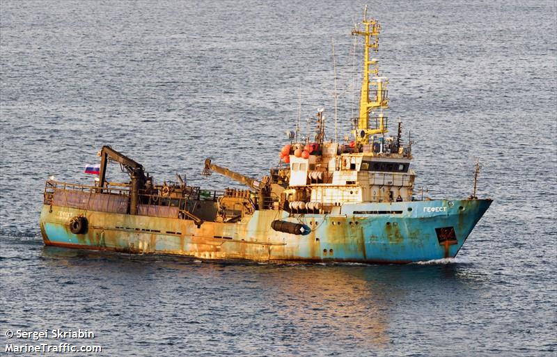 gefest (Fishing Vessel) - IMO 9081461, MMSI 273847410, Call Sign UDBN under the flag of Russia