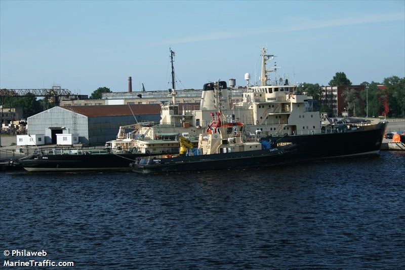 santa (Tug) - IMO 9378747, MMSI 275347000, Call Sign YLCU under the flag of Latvia