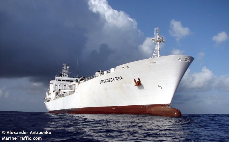 green costa rica (Refrigerated Cargo Ship) - IMO 8912120, MMSI 309689000, Call Sign C6WB3 under the flag of Bahamas