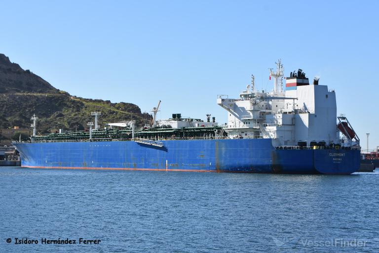 clermont (LPG Tanker) - IMO 9706487, MMSI 311000391, Call Sign C6BX4 under the flag of Bahamas