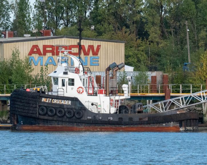 inlet crusader (Tug) - IMO , MMSI 316030917 under the flag of Canada