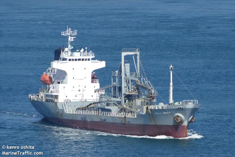 sola gratia (Cement Carrier) - IMO 8506581, MMSI 352990000, Call Sign HPFZ under the flag of Panama