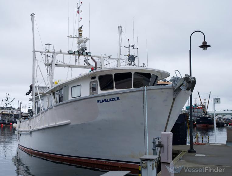 seablazer (Fishing Vessel) - IMO 7736270, MMSI 367424290, Call Sign WDF2052 under the flag of United States (USA)