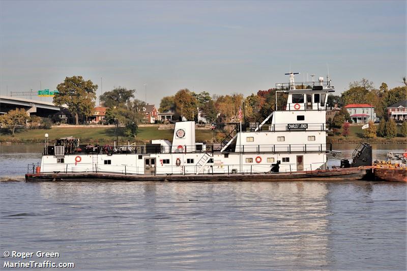 charles t. jones (Towing vessel) - IMO , MMSI 368142180, Call Sign WDL5558 under the flag of United States (USA)