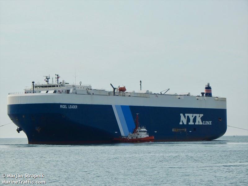 rigel leader (Vehicles Carrier) - IMO 9604940, MMSI 373035000, Call Sign 3FBT6 under the flag of Panama
